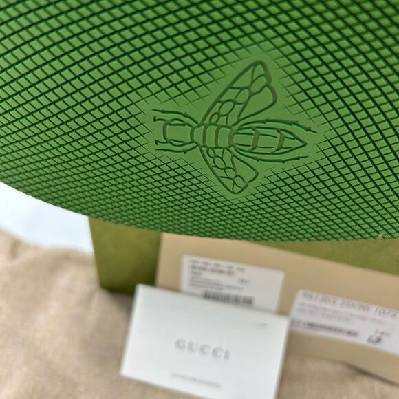 Men’s Gucci, leather high top basket sneakers size 14.5 made in Italy - Picture 9 of 11